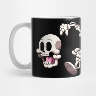 Skeleton Lost His Head Mug